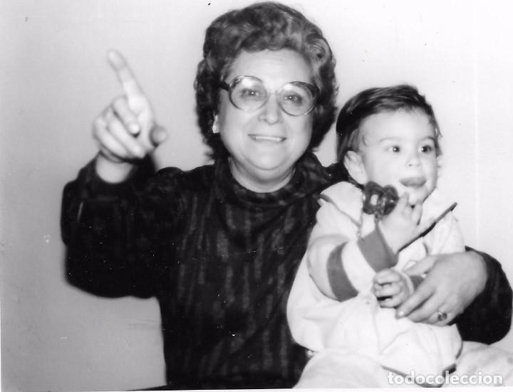 Fotograf&iacute;a antigua: ** AN676 - FOTOGRAFIA - SE&Ntilde;ORA CON UN NI&Ntilde;ITO EN BRAZOS
