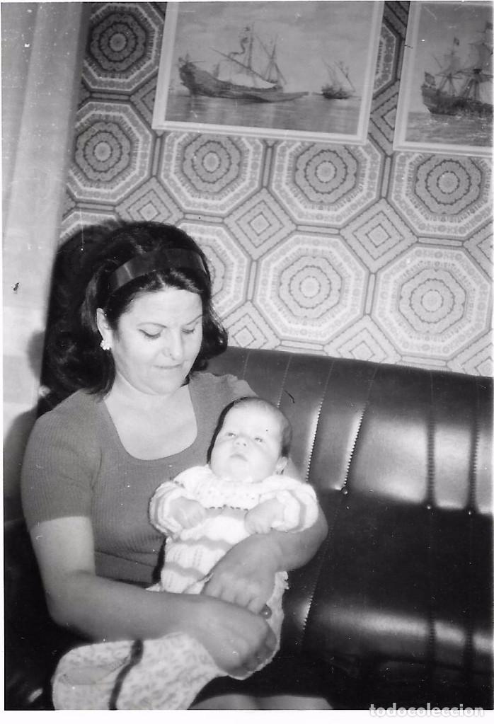 Fotograf&iacute;a antigua: :::: AN797 - FOTOGRAFIA - SE&Ntilde;ORA CON UN BEBE EN BRAZOS