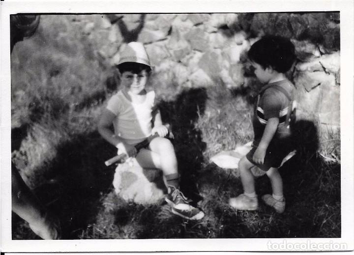 Alte Fotografie: ** T37 - FOTOGRAFIA - DOS NI&Ntilde;ITOS