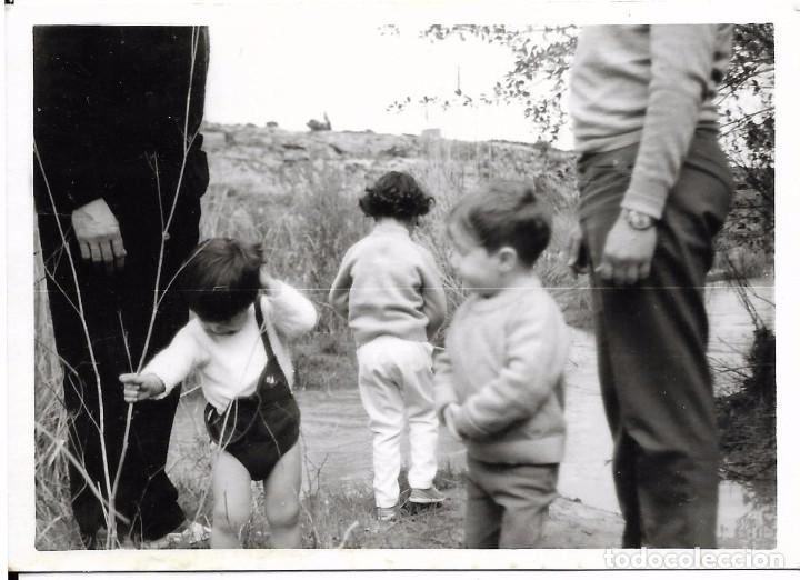 Alte Fotografie: ** T307 - FOTOGRAFIA - TRES NI&Ntilde;ITOS