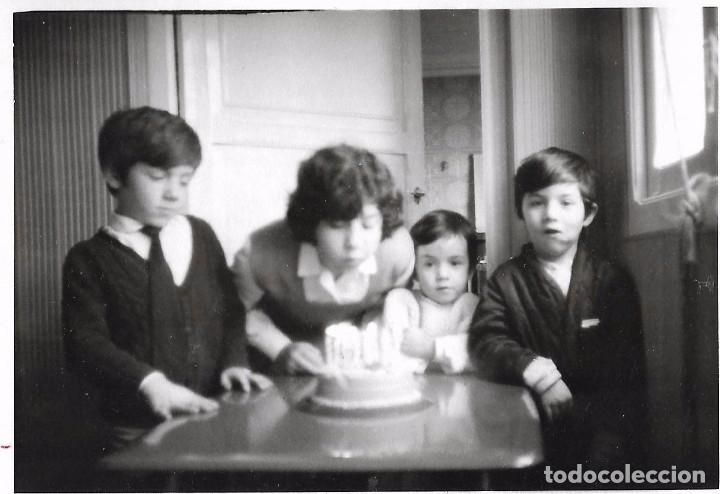 Antique Photography: ** R421 - FOTOGRAFIA - JOVENCITOS EN UN CUMPLEA&Ntilde;OS