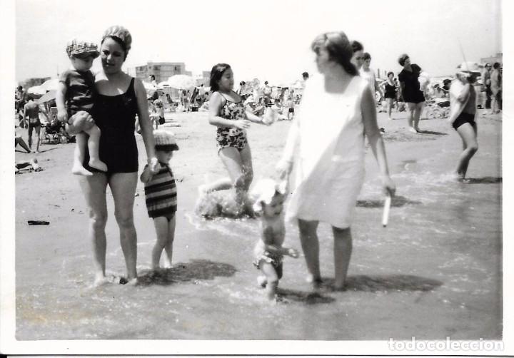 Antique Photography: ^^^ R490 - FOTOGRAFIA - GENTE EN LA PLAYA