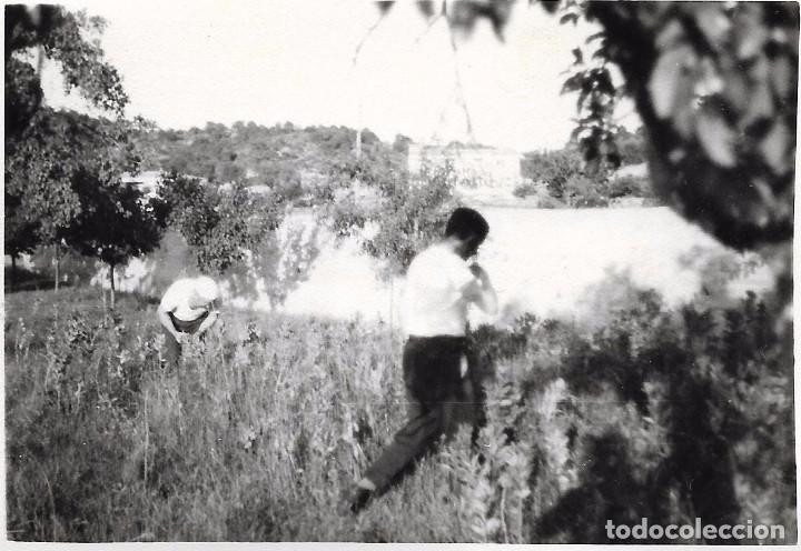 Fotografia antica: ** RT416 - FOTOGRAFIA - JOVENES EN EL CAMPO