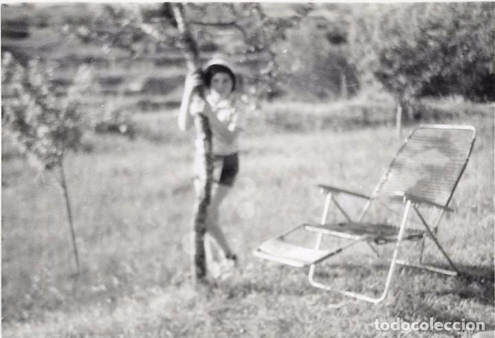 Fotografia antica: ** AN912 - FOTOGRAFIA - JOVENCITA EN EL CAMPO