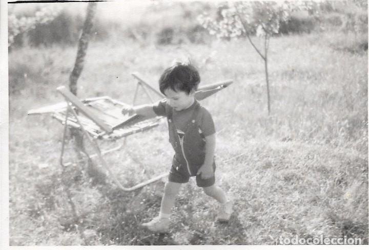 Antique Photography: *** QZ194 - FOTOGRAFIA - NI&Ntilde;ITO EN EL CAMPO