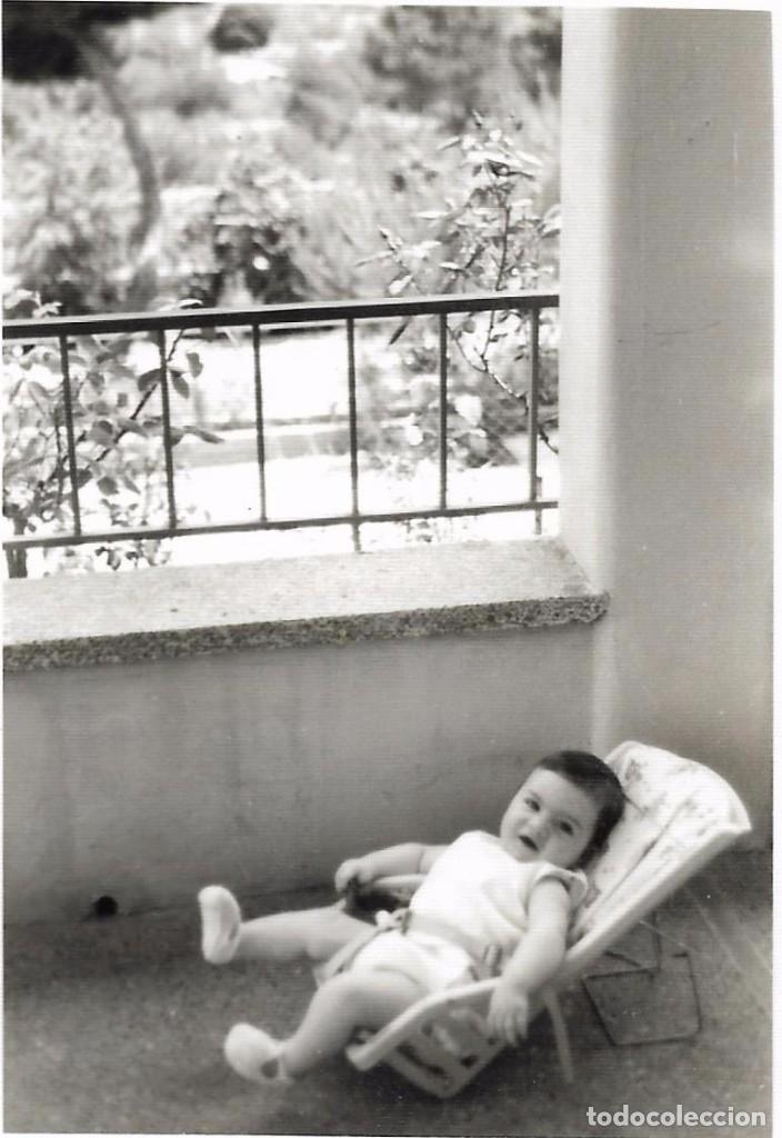 Fotografia antica: :::: F03 - FOTOGRAFIA - BEBE EN SU HAMAQUITA