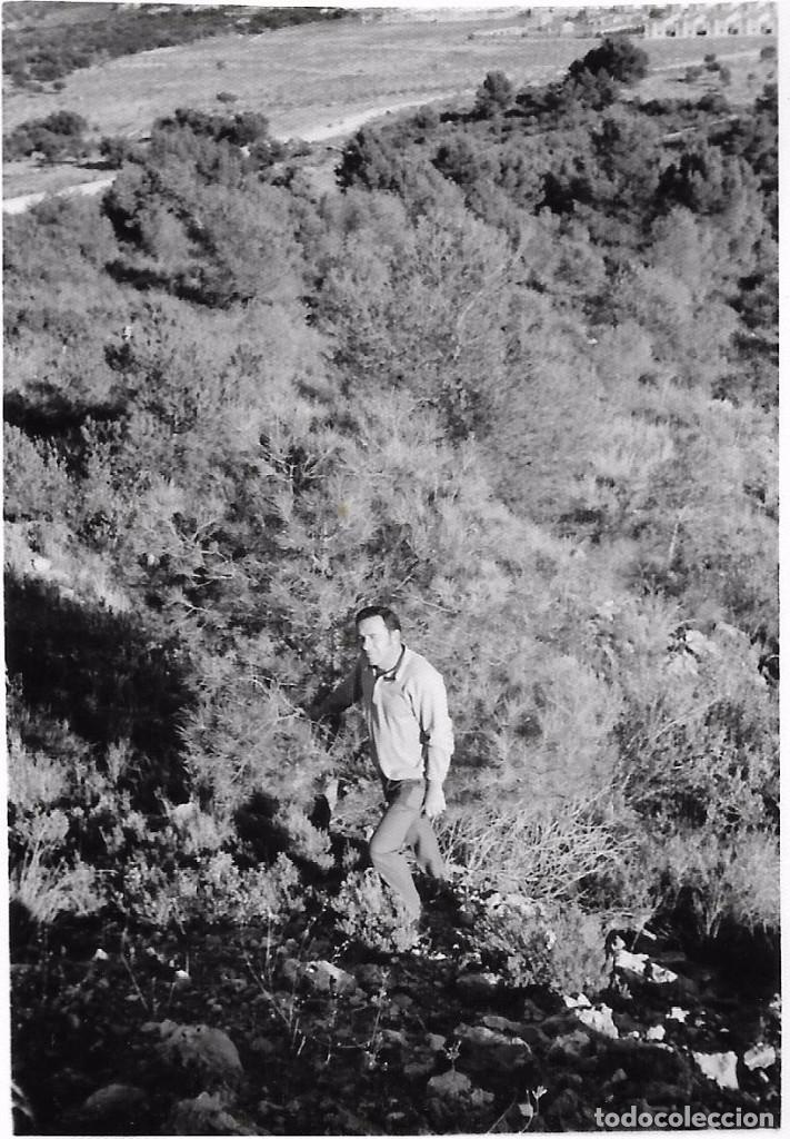 Fotografia antica: == E252 - FOTOGRAFIA - SE&Ntilde;OR EN EL MONTE
