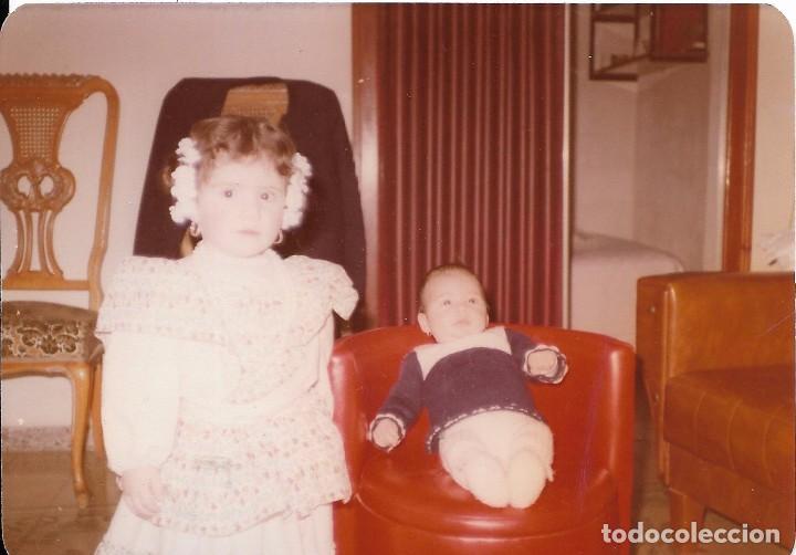 Fotograf&iacute;a antigua: == N559 - FOTOGRAFIA - NI&Ntilde;ITA Y BEB&Eacute;