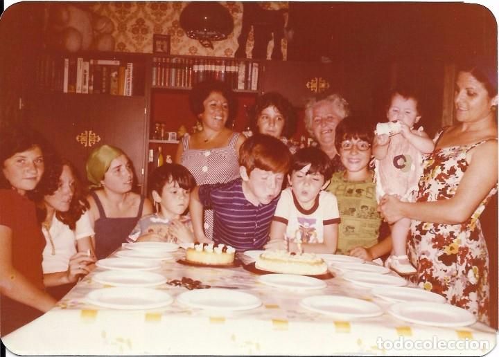 Fotograf&iacute;a antigua: == N956 - FOTOGRAFIA - JOVENCITOS EN UN CUMPLEA&Ntilde;OS