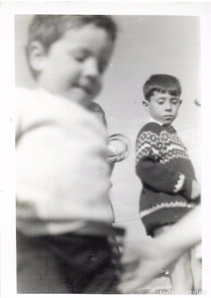 Fotograf&iacute;a antigua: == D649 - FOTOGRAFIA - DOS NI&Ntilde;OS