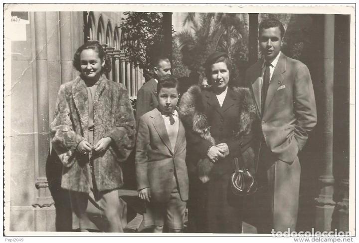 Fotografia antica: *** PN70 - FOTOGRAFIA - GRUPO FAMILIAR - 17 X 11,5 CM.