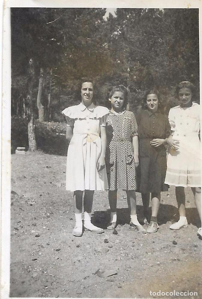 Fotografia antiga: :::: F776 - FOTOGRAFIA - CUATRO JOVENES AMIGAS