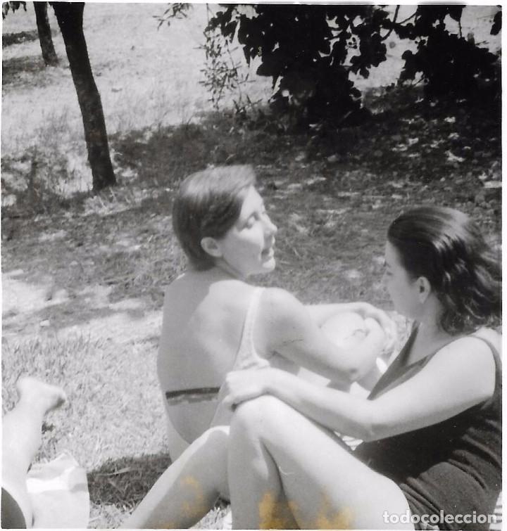 Fotografia antiga: ** BB700 - FOTOGRAFIA - JOVENES EN BA&Ntilde;ADOR