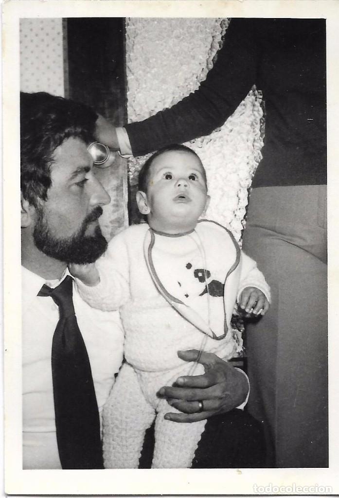 Antique Photography: == A790 - FOTOGRAFIA - SE&Ntilde;OR CON UN BEBE EN BRAZOS