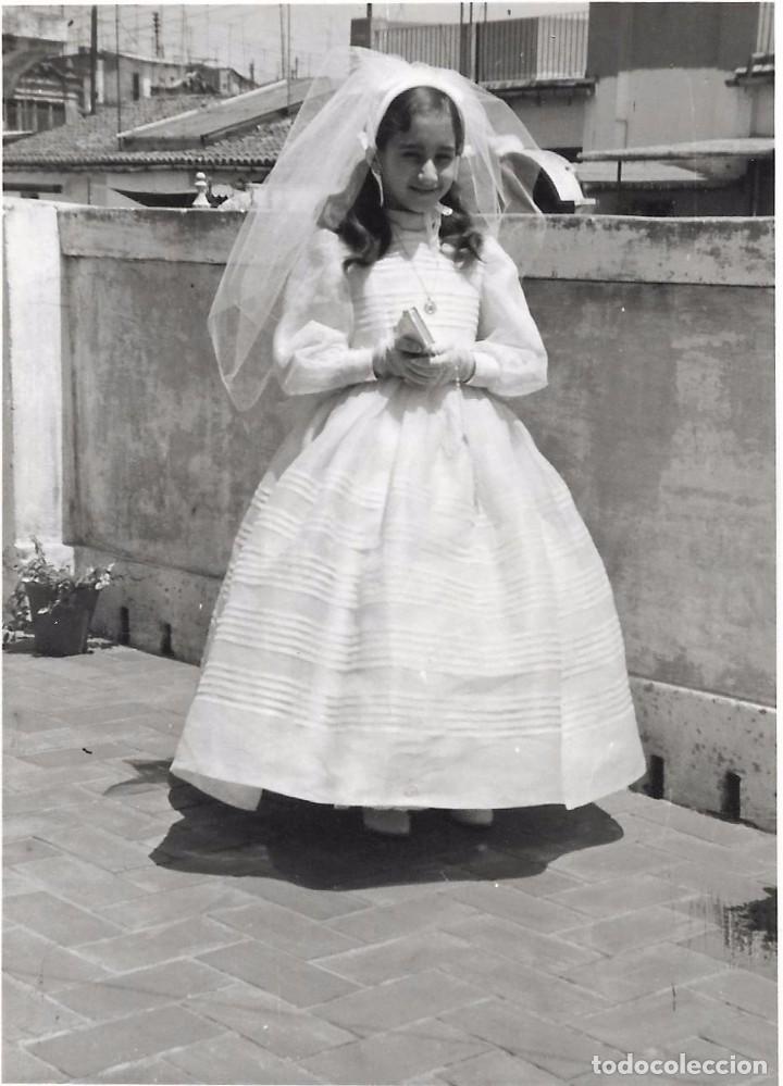 Antique Photography: *** QA18 - FOTOGRAFIA - JOVENCITA DE PRIMERA COMUNION