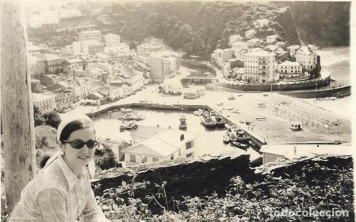 Fotografia antica: *** QA15 - FOTOGRAFIA - JOVEN EN UN BONITO PAISAJE