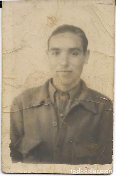 Fotograf&iacute;a antigua: ** FA571 - FOTOGRAFIA PEQUE&Ntilde;O FORMATO - JOVEN - 5,5 X 3 CM.