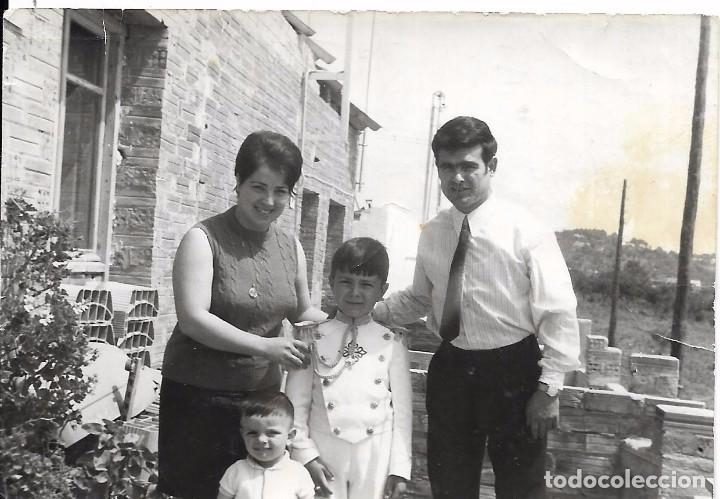 Alte Fotografie: ** SS566 - FOTOGRAFIA - PAREJA CON SUS NI&Ntilde;OS