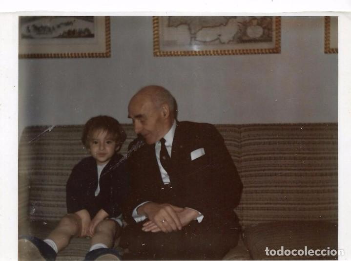 Fotografia antiga: ** AM453 - FOTOGRAFIA - SE&Ntilde;OR CON UN NI&Ntilde;O