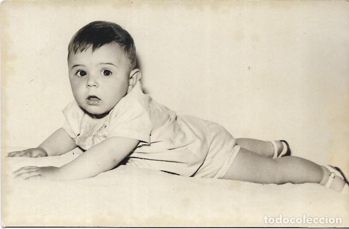 Fotografia antiga: == AD381 - FOTOGRAFIA - BONITO NI&Ntilde;ITO