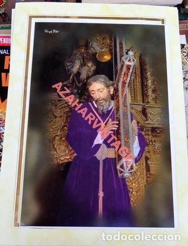 Alte Fotografie: SEMANA SANTA SEVILLA, 2006, ESPECTACULAR FOTOGRAFIA DEL NAZARENA DE  LA O, GRAPH STUDIO,20X30 CMS