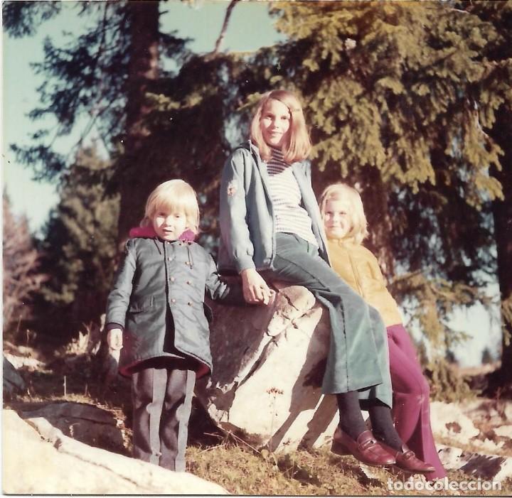 Alte Fotografie: == AD725 - FOTOGRAFIA - TRES JOVENCITOS