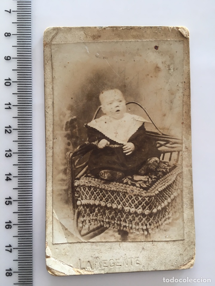 Fotograf&iacute;a antigua: FOTOGRAF&Iacute;A DE ESTUDIO. RETRATO DE BEB&Eacute;. LA REGENTE. H. 1920?