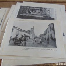 Fotografía antigua: 14 LAMINA FOTOGRAFICA LIBRO PORTFOLIO FOTOGRAFICO DE ESPAÑA CAZALLA DE LA SIERRA SEVILLA. Lote 108818959