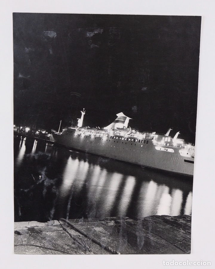 Fotograf&iacute;a antigua: Fotografia barco a&ntilde;os 60