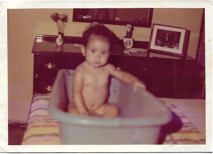 Fotografia antiga: *** CC114 - FOTOGRAFIA - BEBE EN SU BA&Ntilde;ERA
