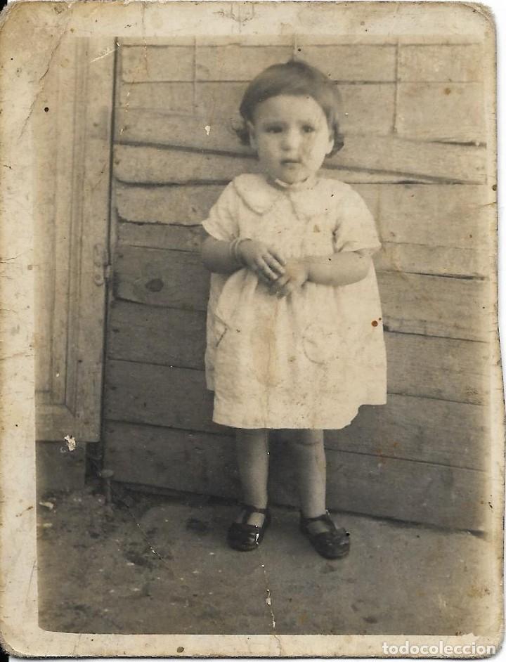 Fotografia antiga: == AD827 - FOTOGRAFIA - BONITA NI&Ntilde;ITA