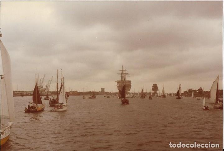 Photographie ancienne: == AF409 - FOTOGRAFIA - PAISAJE - BARCAS