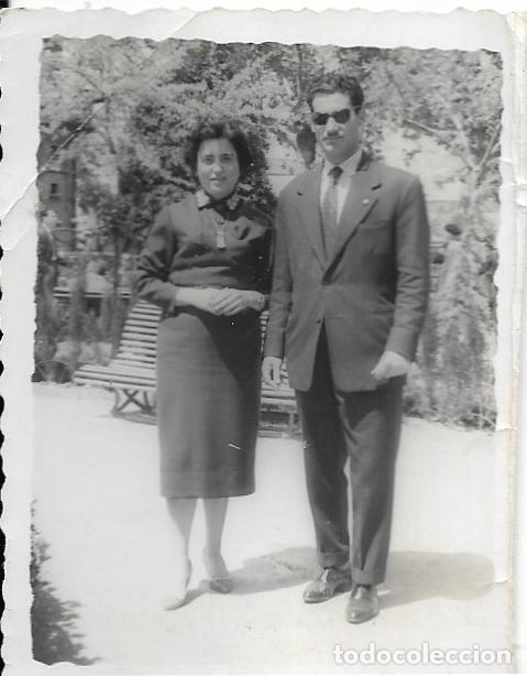 Photographie ancienne: == AD858 - FOTOGRAFIA - PAREJA - FOTO IBA&Ntilde;EZ - ALICANTE