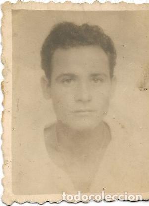 Fotografia antica: == FA883 - FOTOGRAFIA PEQUE&Ntilde;O FORMATO - JOVEN - 5 X 4 CM.