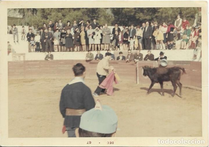 Fotografia antica: *** AF616 - FOTOGRAFIA - JOVEN TOREANDO UNA VAQUILLA