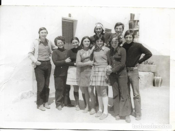 Fotografia antica: *** AF618 - FOTOGRAFIA - GRUPO DE JOVENES AMIGOS