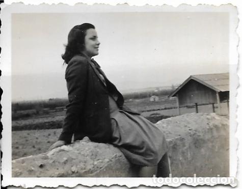 Fotografia antica: == FP744 - FOTOGRAFIA PEQUE&Ntilde;O FORMATO - BONITA JOVEN - 6 X 4,5 CM.