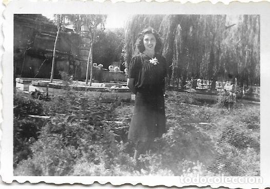Fotografia antica: ** FP752 - FOTOGRAFIA PEQUE&Ntilde;O FORMATO - BONITA JOVEN - 6,7 X 4,5 CM.