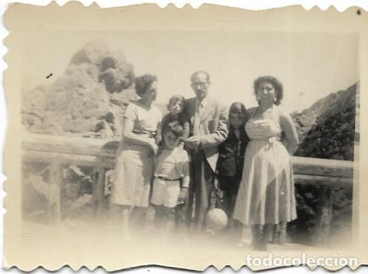 Fotografia antica: ** FP753 - FOTOGRAFIA PEQUE&Ntilde;O FORMATO - GRUPO FAMILIAR - 7 X 5 CM.
