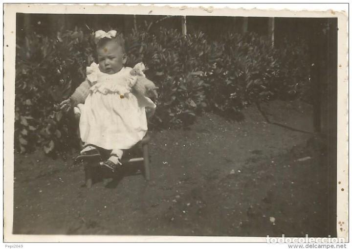 Fotografia antica: == C 679 - FOTOGRAFIA - PRECIOSA NI&Ntilde;ITA - 1950 - 8,5 X 6 CM.