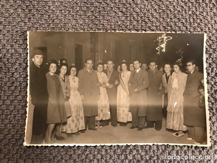 Alte Fotografie: CASTELLON. Noche fria de LA MAGDALENA(h.1950?)