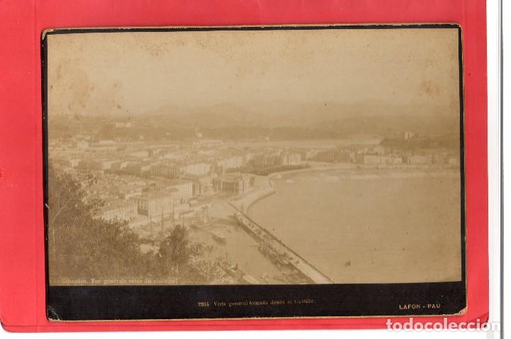 Fotograf&iacute;a antigua: san sebastian. 2264 vista general desde el castillo