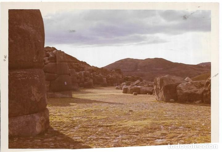 Fotograf&iacute;a antigua: == MM416 - FOTOGRAFIA - EL CUZCO - FORTALEZA DE SACSAYHUAMAN - 1969