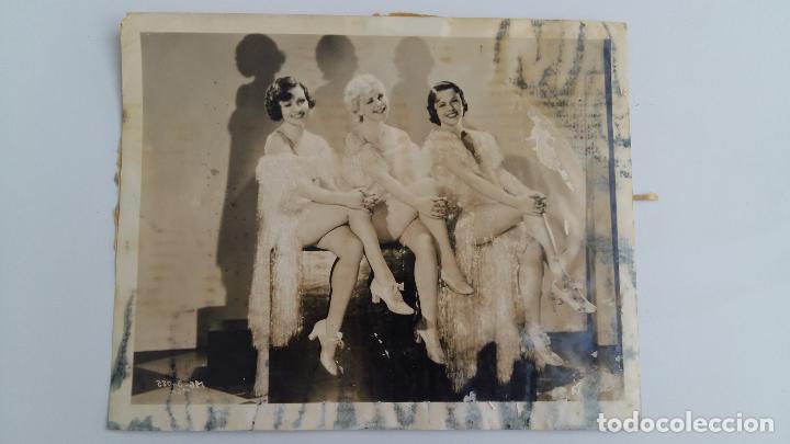 Fotograf&iacute;a antigua: ANTIGUA FOTOGRAFIA DE LAS CORISTAS DE LA REVISTA MUSICAL DE LA METRO-GOLDWYN-MAYER. VER FOTOS