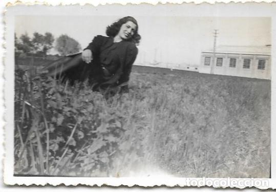 Fotograf&iacute;a antigua: == FP782 - FOTOGRAFIA PEQUE&Ntilde;O FORMATO - BONITA JOVEN - 7 X 4,5 CM.