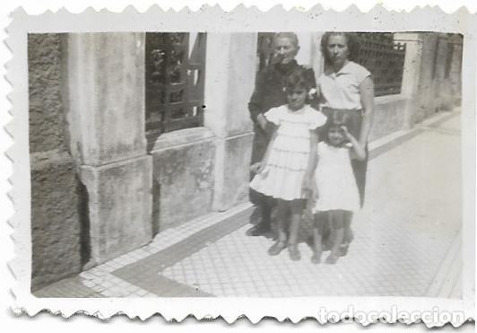 Fotograf&iacute;a antigua: == FP783 - FOTOGRAFIA PEQUE&Ntilde;O FORMATO - DOS SE&Ntilde;ORAS CON DOS NI&Ntilde;ITAS - 7 X 4,5 CM.