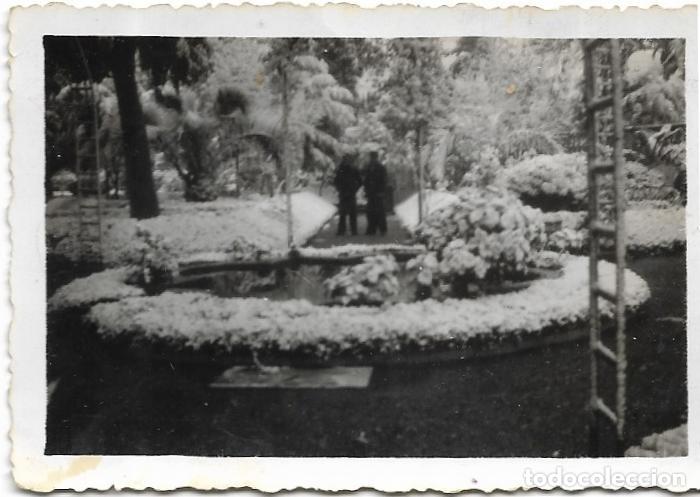 Fotografia antiga: == MM572 - FOTOGRAFIA - JARDIN DE CAPITANIA GENERAL NEVADO - 1934