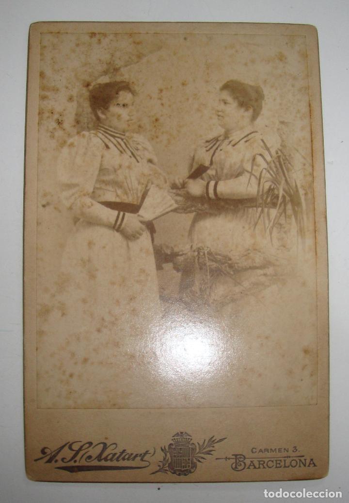 Antique Photography: ANTIGUA FOTOGRAFIA SE&Ntilde;ORAS FOTOGRAFO A XATART DATA 1893