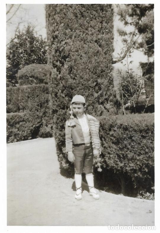 Fotografia antica: == F228 - FOTOGRAFIA - PEQUE&Ntilde;O FALLERO