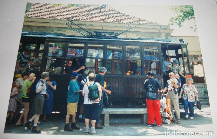 Fotograf&iacute;a antigua: (ALB-TC-21) FOTOGRAFIA MALLORCA SOLLER TEMA TREN FERROCARRIL TRANVIA ORIGINAL 20 X 15 CM